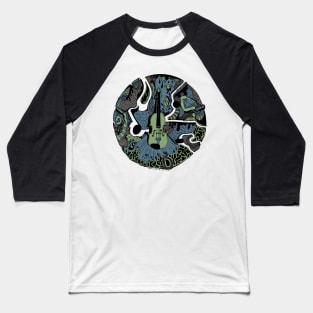 Mellow Cool Circle of Music Baseball T-Shirt